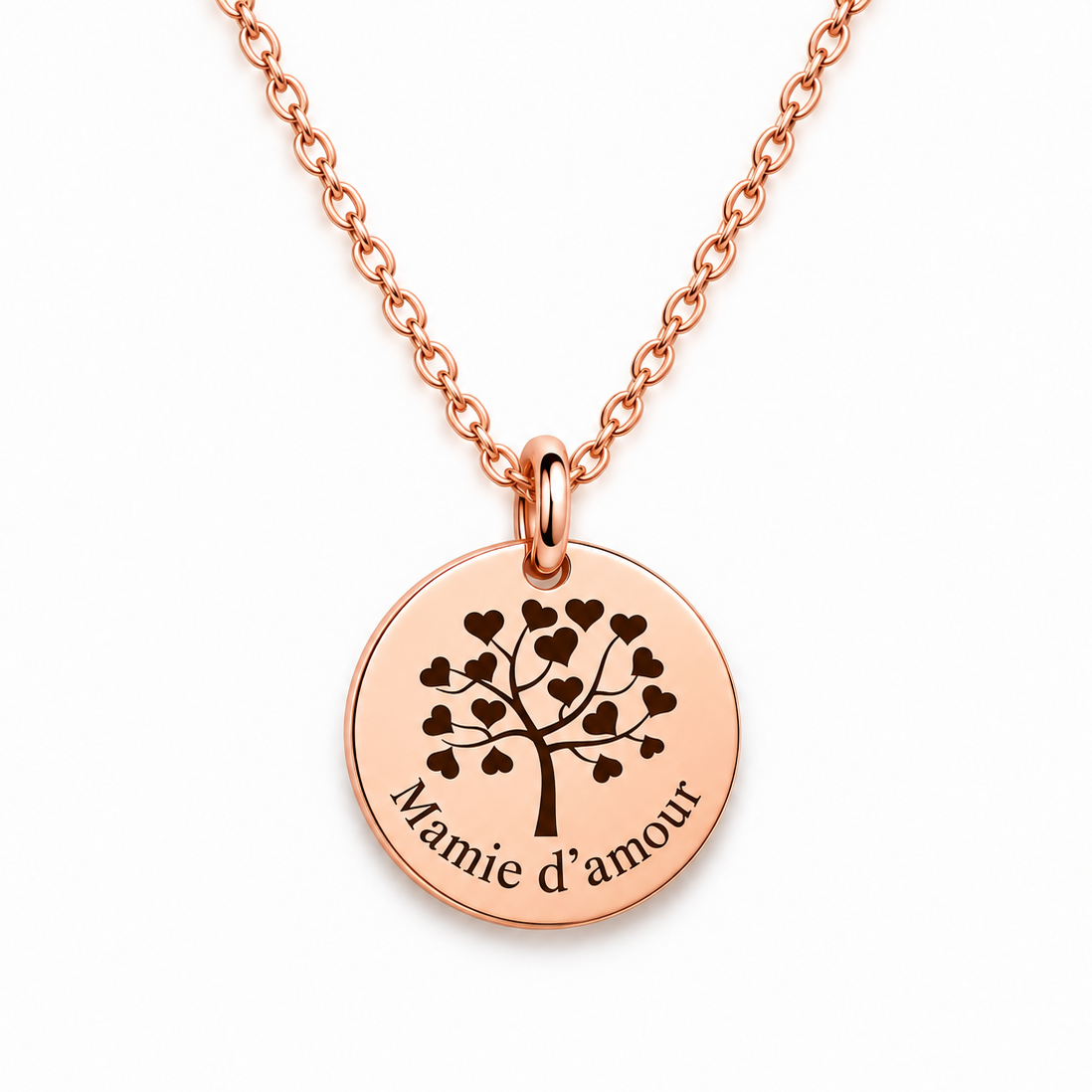 Collier Mamie d'Amour - Rose Doré - CL-232