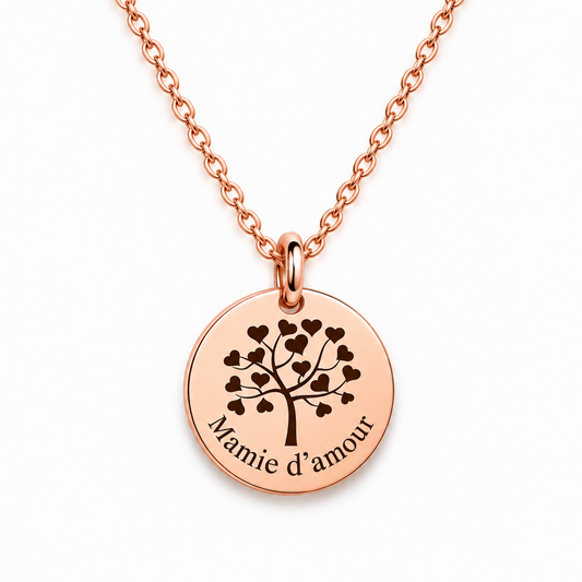 Collier Mamie d'Amour - Rose Doré - CL-232