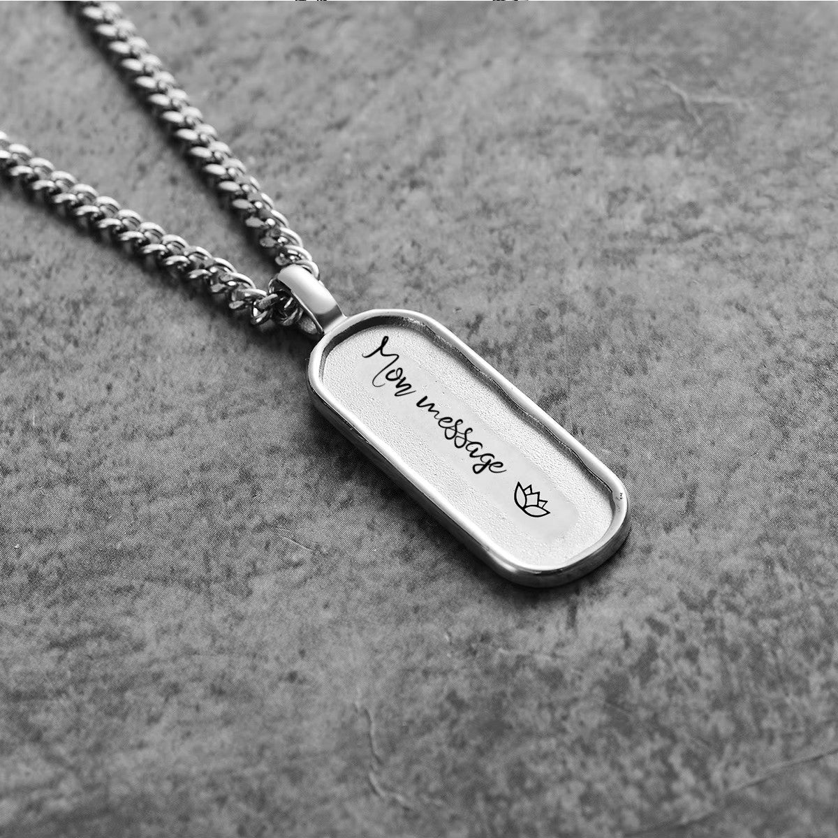 Collier Liberté - Collier Personnalisable Homme | 30 pcs min