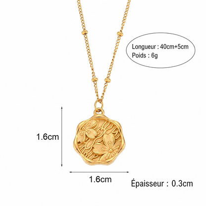 Collier Camélia - CL-013