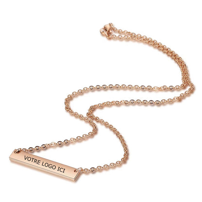 Collier Evasion - Collier Personnalisable Femme | 30 pcs min