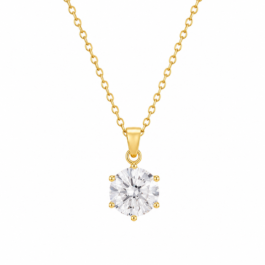 Collier Solitaire - CL-007