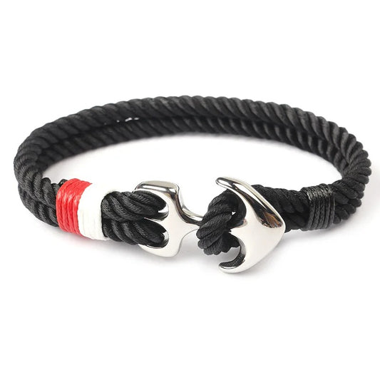 Bracelet Homme Neptune Noir (BH-083)