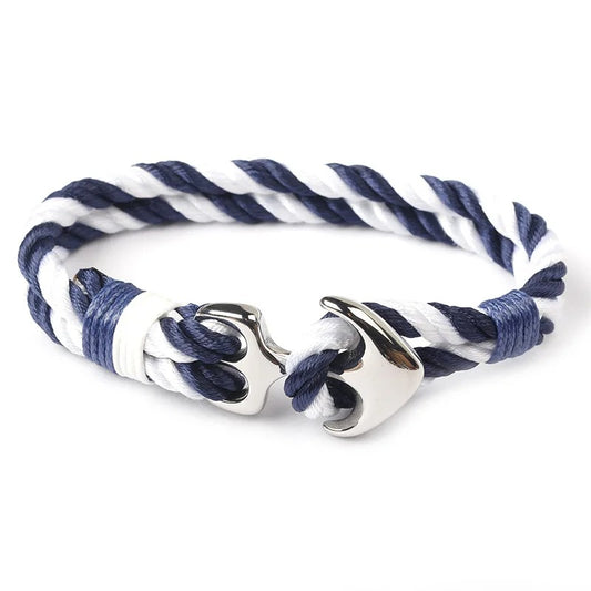 Bracelet Neptune Blanc-Bleu (BH-086)