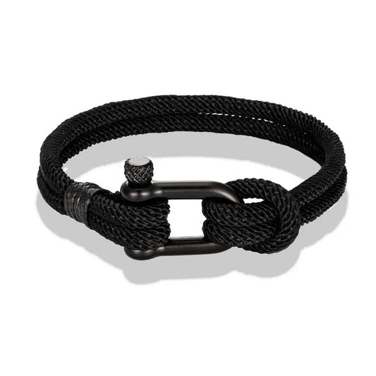 Bracelet Nautilus Noir (BR-006-BLK)