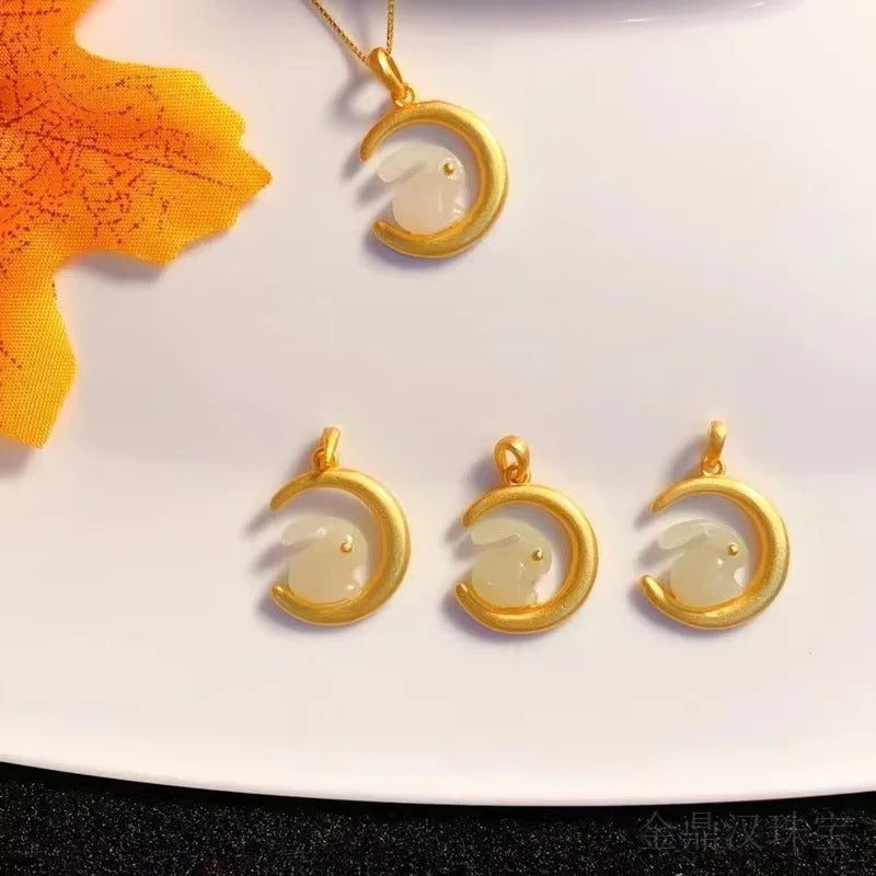 Collier Clair de Lune Doré (CL-075D)
