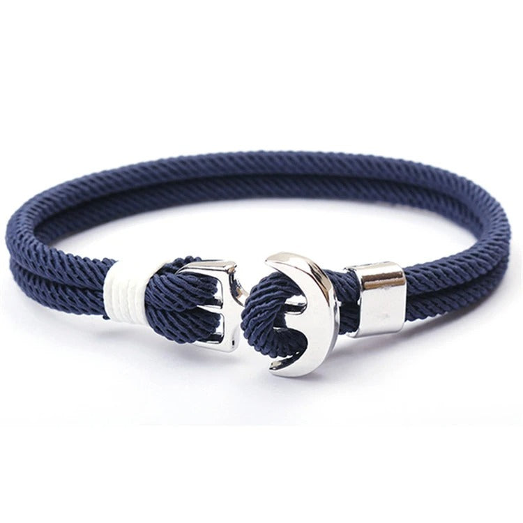 Bracelet Skipper Bleu Marine (BH-090)