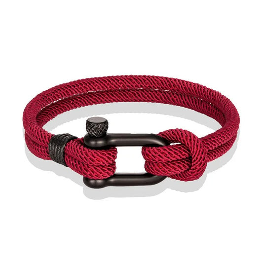 Bracelet Nautilus Rouge (BR-006-RED)