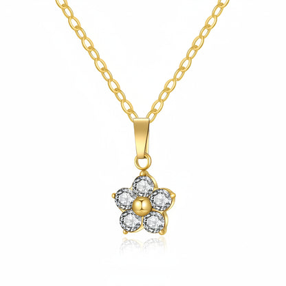 Collier Orphée Or - Blanc - CL-115