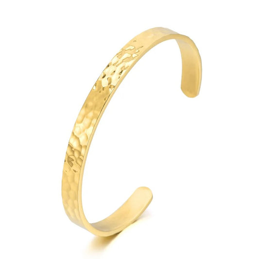 Jonc Martelé Femme (BR-033)