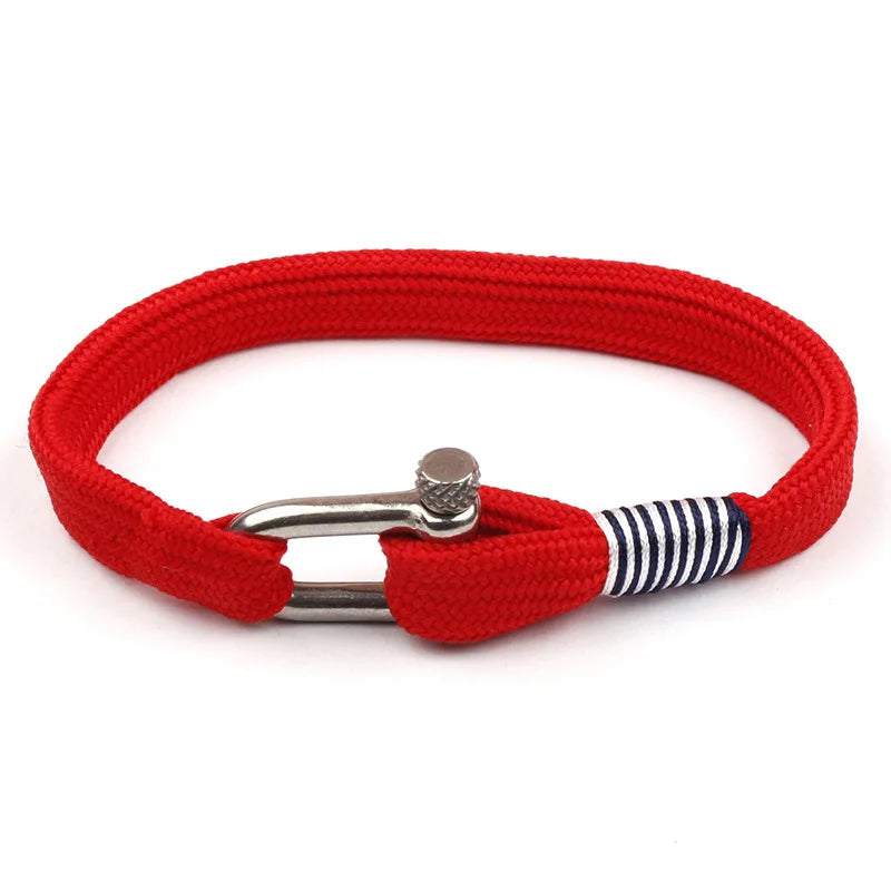 Bracelet Homme Atlas Rouge (BH-101)