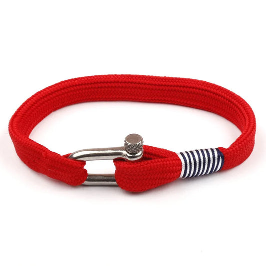 Bracelet Homme Atlas Rouge (BH-101)